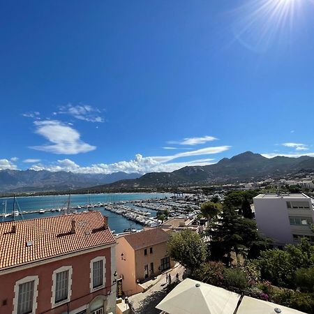 Calvi T2 Climatise, Wifi, Centre-Ville, A Proximite Plage, Commerces, Taxi & Gare, Vue Plage & Montagne Exteriör bild